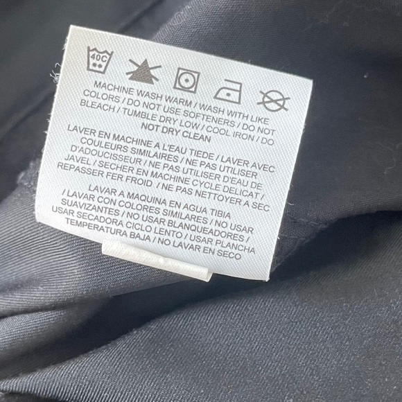 NIKE Golf Dri-Fit Men's Black Pants Flat Front Pockets Size 36x32 - Picture 5 of 7